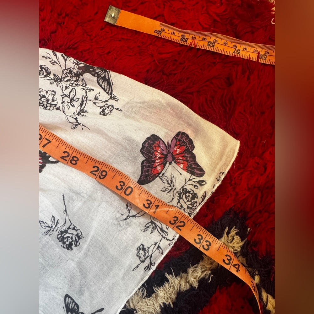 Y2K Vintage Rampage Tiered Butterfly Prairie Skirt Sz SM - Picture 9 of 9